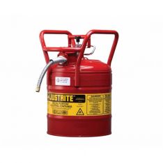 JUSTRITE 7350110, CAN, DOT, 5/8"HOSE, T2, 5G, RD