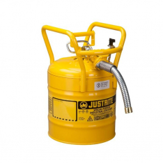 JUSTRITE 7350230, CAN, DOT, 1" HOSE, T2, 5G YL