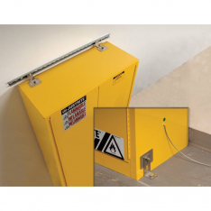 JUSTRITE 84000, SEISMIC BRKT F/CABNET, FLR/WAL