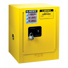 JUSTRITE 890400, CABINET, FLAM CTOP 4G, MAN YEL