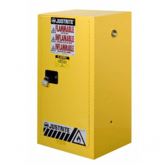 JUSTRITE 891500, CABINET, FLAM CMP 15G, MAN YEL
