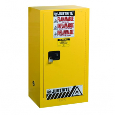 JUSTRITE 891520, CABINET, FLAM CMP 15G, SC YEL