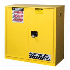 JUSTRITE 893080, CABINET, FLAM 30G, SC/BIFLD YL