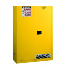 JUSTRITE 894500, CABINET, FLAM SFTY 45G MAN YEL