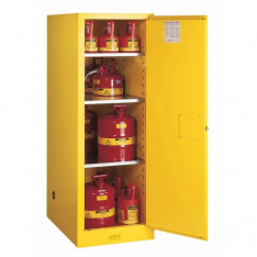 JUSTRITE 895400, CABINET, FLAM SLM 54G, MAN YEL