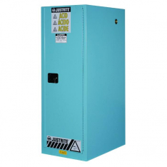 JUSTRITE 895402, CABINET, ACID SLM 54G, MAN BLU