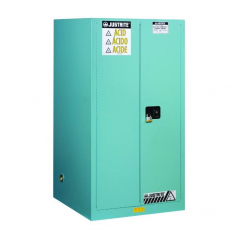JUSTRITE 896002, CABINET, ACID SFTY 60G MAN BLU