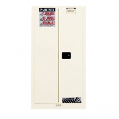 JUSTRITE 896005, CABINET, FLAM SFTY 60G MAN WHT