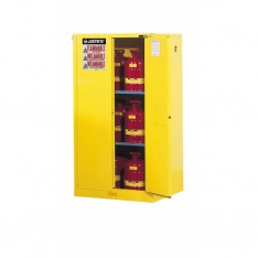JUSTRITE 896020, CABINET, FLAM SFTY 60G SC YEL