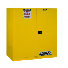 JUSTRITE 899100, CABINET, VDRUM (2)55G MAN YEL