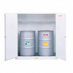 JUSTRITE 899105, CABINET, VDRUM (2)55G MAN WHT