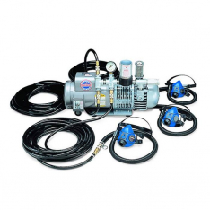 Allegro Industries 9215-03, Three-Worker Half Mask System, 100' Airline Hoses