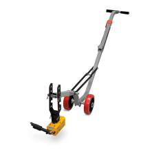 Allegro Industries 9401-26A, Magnetic Lid Lifter, Aluminum Dolly, (Heavy Duty Magnet lift weight: 90