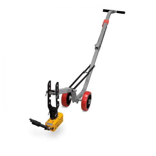 Allegro Industries 9401-26A, Magnetic Lid Lifter, Aluminum Dolly, (Heavy Duty Magnet lift weight: 90