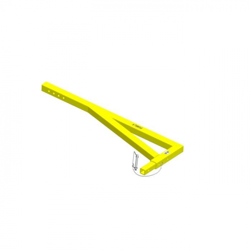 MSA A2126-10, Extension, 90 Degree, Hitch Mount, IX