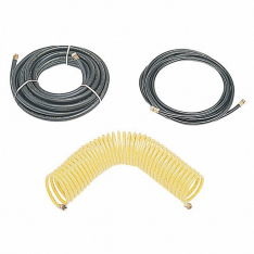 MSA 455020, HOSE, AIRLINE, NEOPRENE, 3/8" ID, 15 FT, BRASS CRP