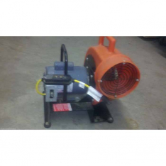 Allegro Blower Model 9507, 2 Speed 115 V, 8 Inch Ports, Demonstration Unit 100 Hours.