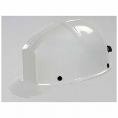 MSA 10118637, Comfo-Cap Protective Cap, White, Fas-Trac III Susp, Std Sz, No Lmp Brckt-Crd Hldr