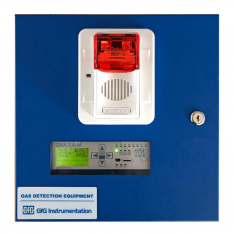 GfG 5100-2, 5000 Series, Control Panels, 2 Channels, 2 Amp power supply with red strobe