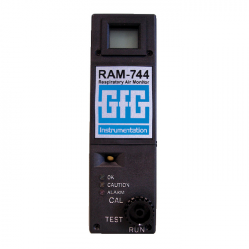 GfG 744, GfG Respiratory airline monitor with standard (0-99 ppm) CO sensor (to be used with approve