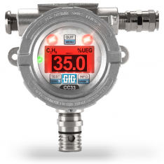 GfG 3300011, CC33, Fixed Transmitter, Transmitters with Stainless Steel housing, CC 33 Base unit (no