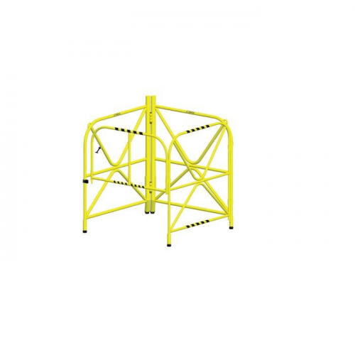 MSA IN-2108, Manhole Guard Int. Mast 42", IX