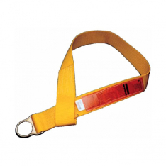 MSA 10001621, Nylon Anchor Strap, 6' Cable Length, Yellow