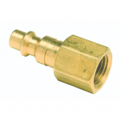 MSA 630313, PLUG, QUICK DISCONNECT, HANSEN, BRASS, MALE WITH FEMALE 1/4"NPT