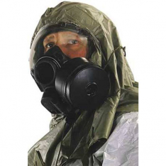MSA 10008906, OUTSERT ASSEMBLY, GAS MASK, MEDIUM-LARGE, CLEAR