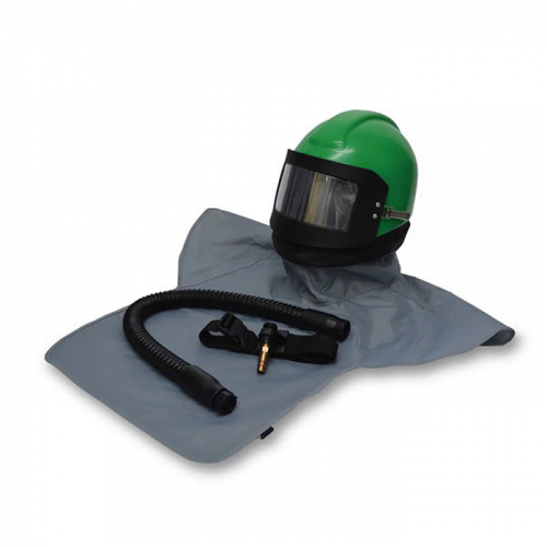 Allegro Industries NV20-00LP, Nova 2000 Helmet w/ Nylon Cape, Breathing Tube and Constant Flow Valve