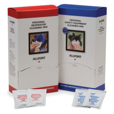 Allegro Industries 1001, Respirator Cleaning Pads, 1001