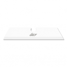 Slice 10528, Replacement Blades, Large Slice Utility Knife Blade, Ceramic, White, Pointed Tips   (Pa