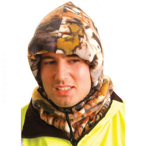 OccuNomix International Inc. 1070-CAMO, Hot Rods 3-in-1 Fleece Balaclava, 1070-CAMO