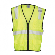 Kishigo 1191-2X-3X, 6 Pocket Zipper Mesh Vest, 1191-2X-3X