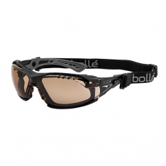 Bolle Safety 40259, Rush+, Grey/Black Frame, Smoke Lens, AS/AF, 40259