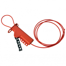 Brady 50941, Brady All Purpose Cable Lockout Device with 8" Non-conductive Nylon Cable, 50941