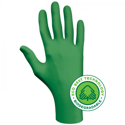 SHOWA 6110PF-S, SHOWA N-DEX 6110PF Nitrile Gloves, 6110PF-S