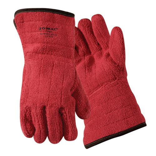 Wells Lamont 636HRLFR, Jomac Brown & White Gauntlet Cuff Lined Gloves, 636HRLFR