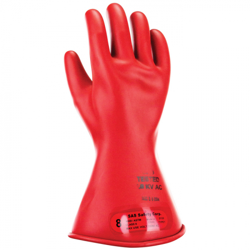 SAS Safety Corp. 6418, Electric Service Gloves Class 0, 6418