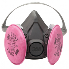 3M 6501, 3M Rugged Comfort Half Facepiece Respirators 6500 Series, 6501