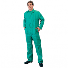 Tillman 6900L, Flame-Retardant Green Cotton Coveralls, 6900L