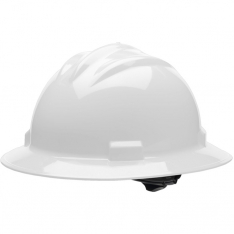 Bullard 71WHR, Bullard S71 Series Full Brim Hard Cap, White, 71WHR