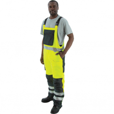 Majestic 75-2357-L, Hi-Vis Insulated Bib Overall , 75-2357/L