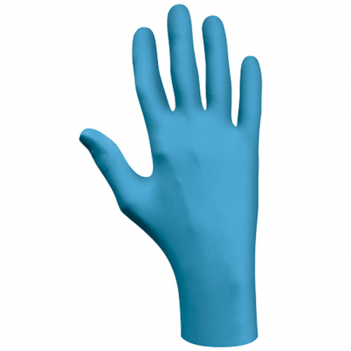SHOWA 7500PF-L, SHOWA N-DEX 7500PF Nitrile Gloves, 7500PF-L