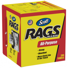 Kimberly-Clark Corporation 75260, Scott Rags In A Box, 75260