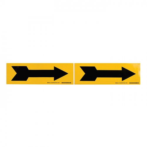 Brady 76507, Self-Sticking Vinyl Arrow, 76507