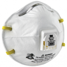 3M 8210V, 3M Particulate Respirators 8210V N95 with 3M Cool Flow Valve, 8210V