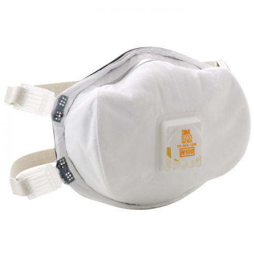 3M 8233, 3M Particulate Respirator 8233 N100, 8233