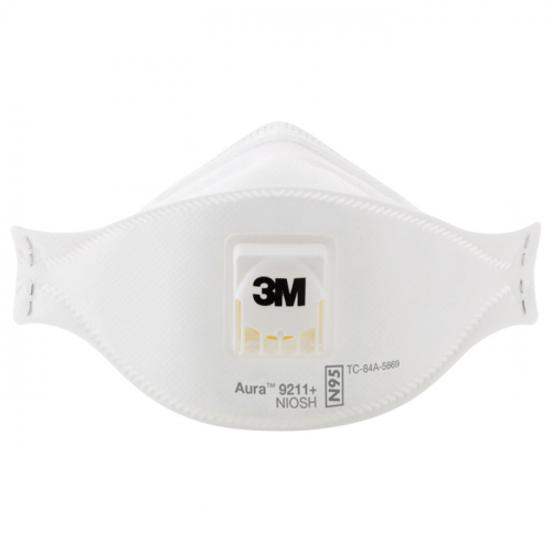 3M 8233 N100 Particulate Respirator Mask with Valve