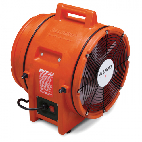 Allegro Industries 9543, 12" AC Plastic Axial Blower, 9543